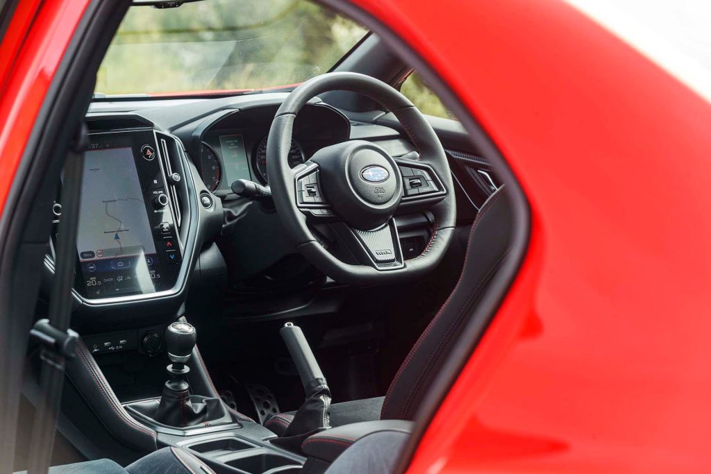Subaru WRX 2.4T Premium interior