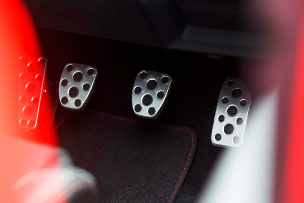 Subaru WRX 2.4T Premium pedals