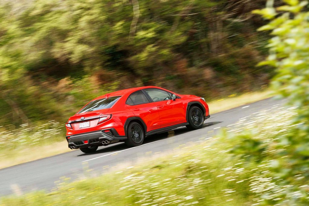 Subaru WRX 2.4T Premium side action
