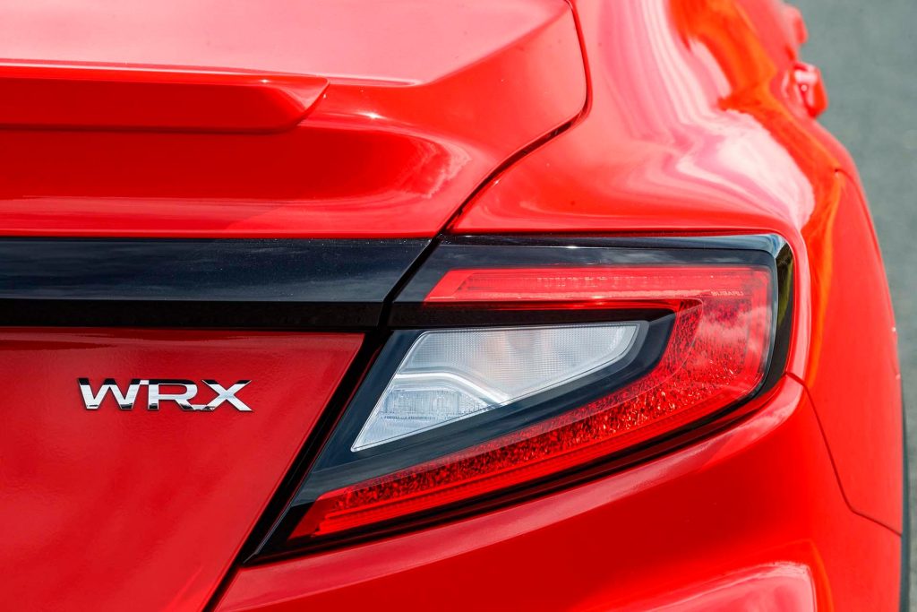 Subaru WRX 2.4T Premium taillight