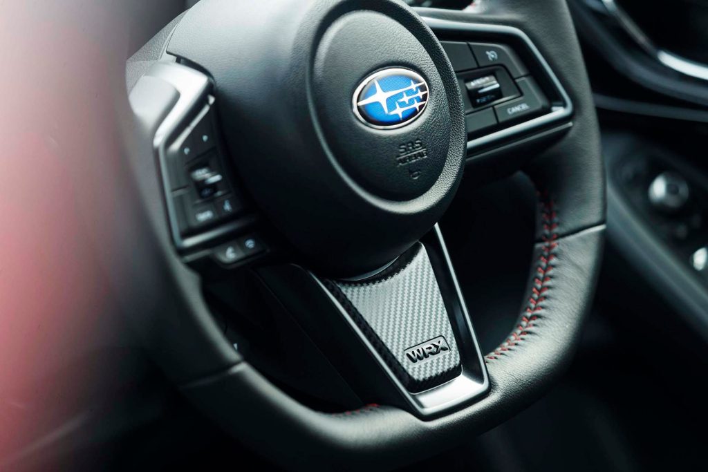 Subaru WRX 2.4T Premium steering wheel