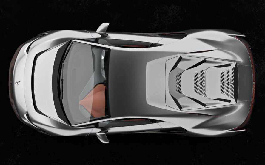 Bertone GB110 top down view