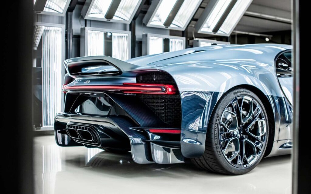 Bugatti Chiron Profilee rear close up view