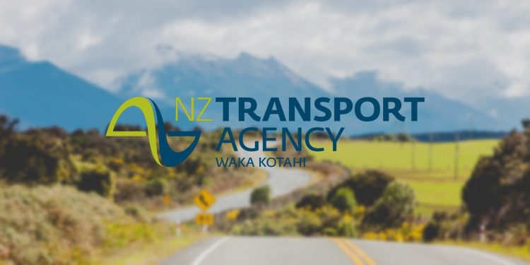 Waka Kotahi logo over road