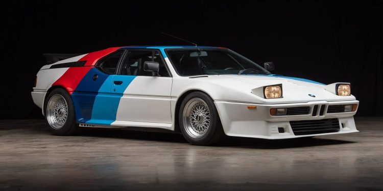 BMW M1 AHG Studie front three quarter view