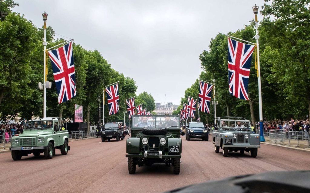 Royal Land Rover Series 1 front view