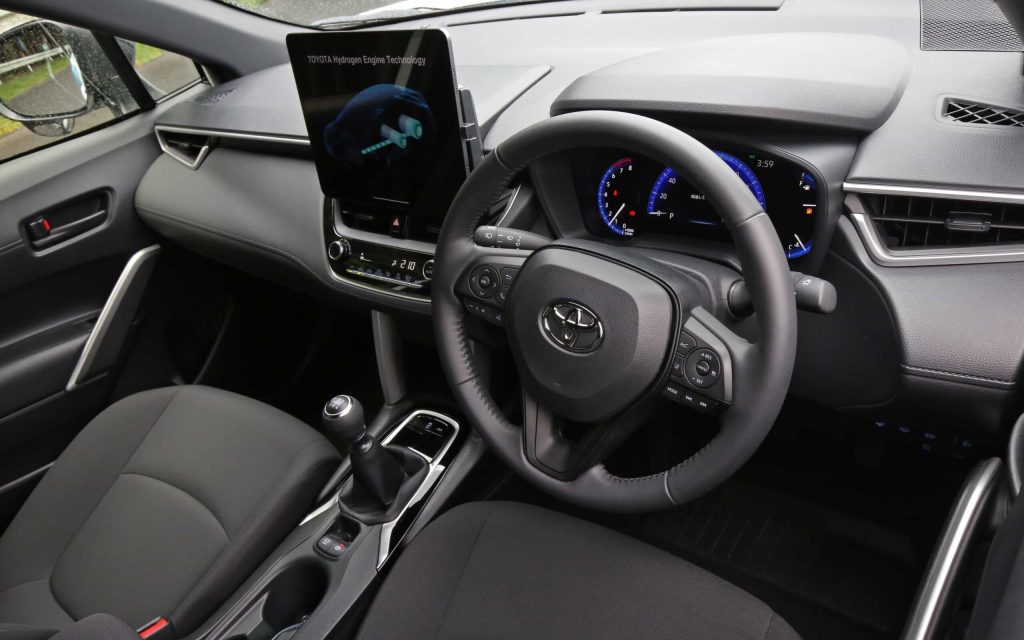 Toyota Corolla Cross H2 Concept interior view