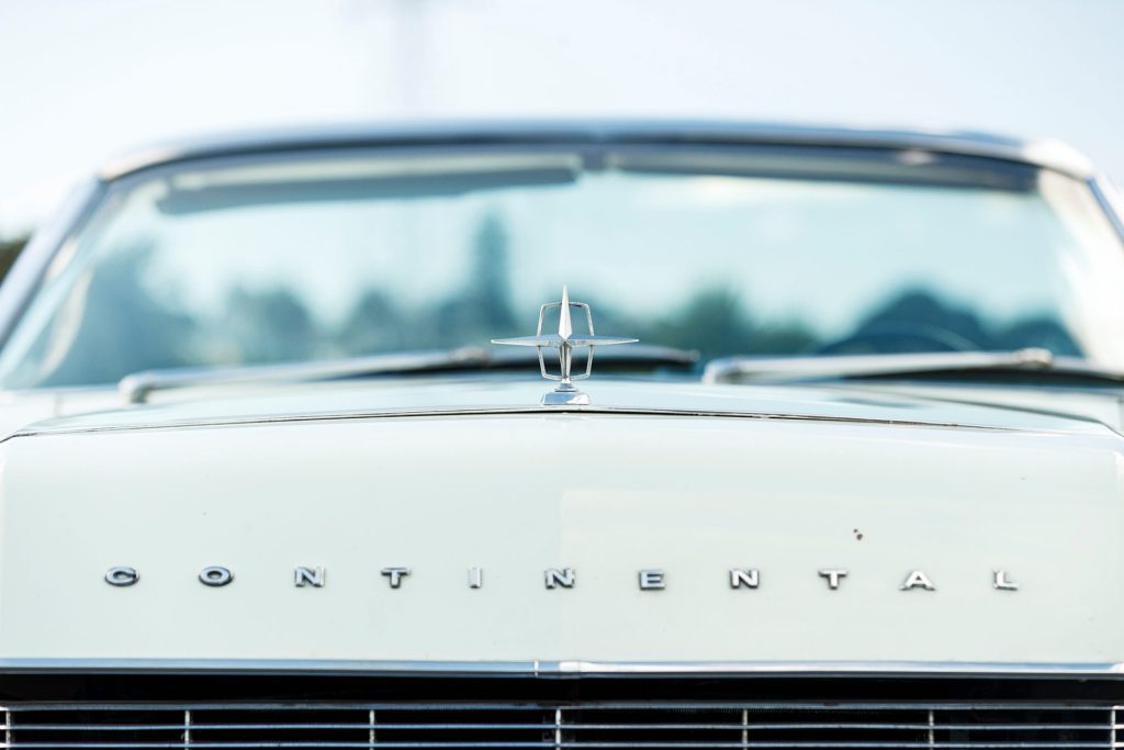 1967 Lincoln Continental Convertible badge