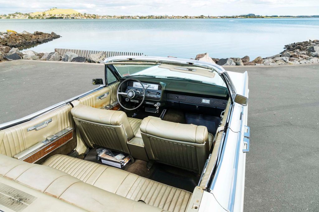 1967 Lincoln Continental Convertible interior