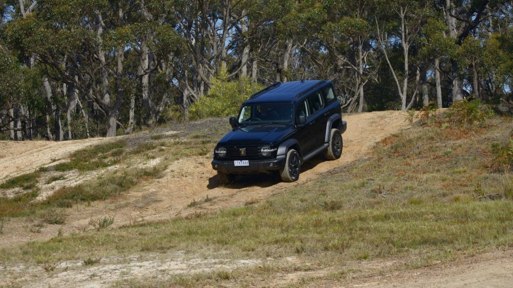 2023 GWM Tank 300 hybrid off roading