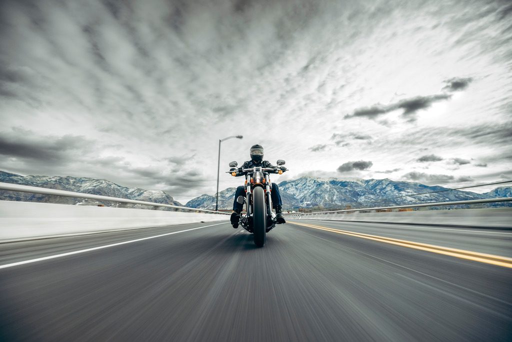 Harley-Davidson Breakout on road