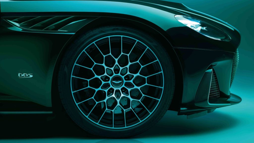 Aston Martin DBS 770 Ultimate wheel view