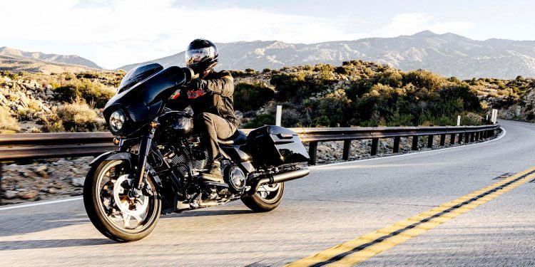 Harley-Davidson Street Glide ST action