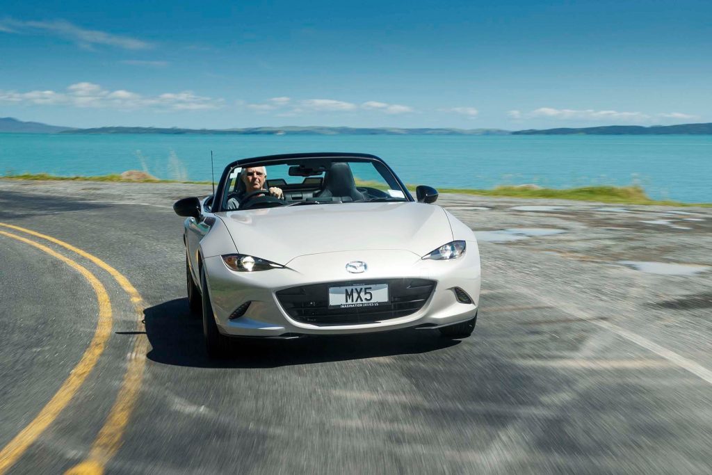 Mazda MX-5 GT front action