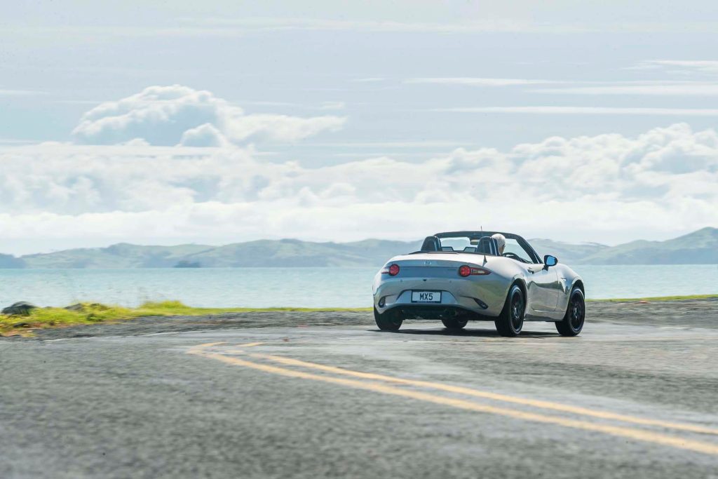 Mazda MX-5 GT rear action