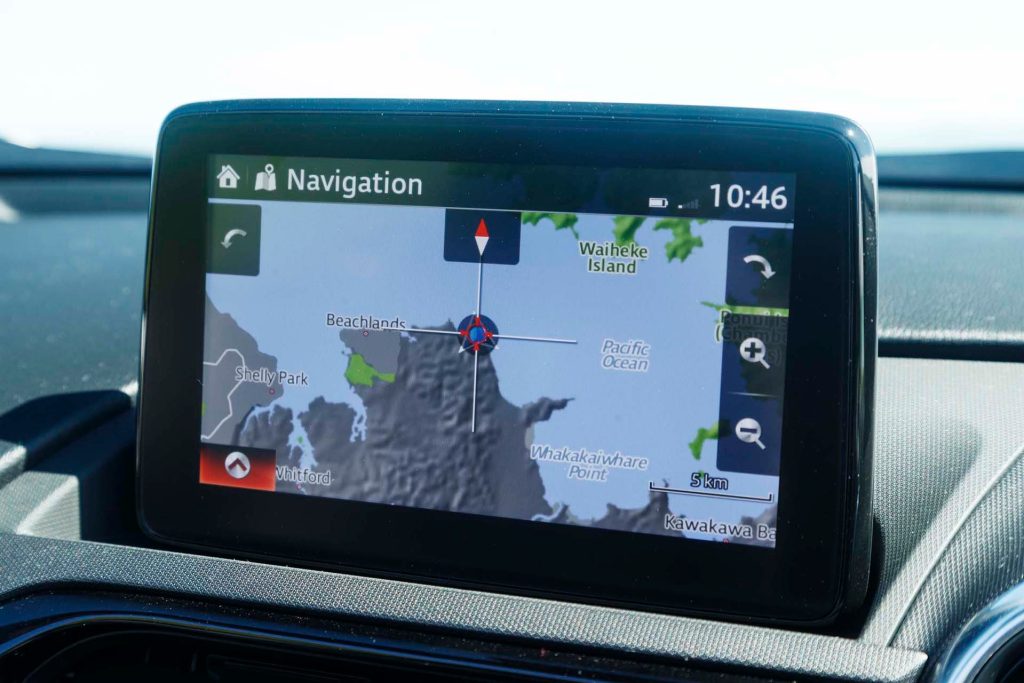 Mazda MX-5 GT sat nav