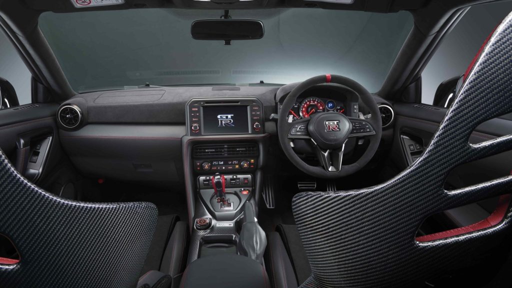 2024 Nissan GT-R Nismo interior