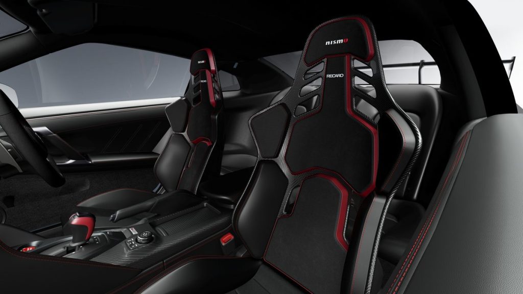 2024 Nissan GT-R Nismo Recaro seats