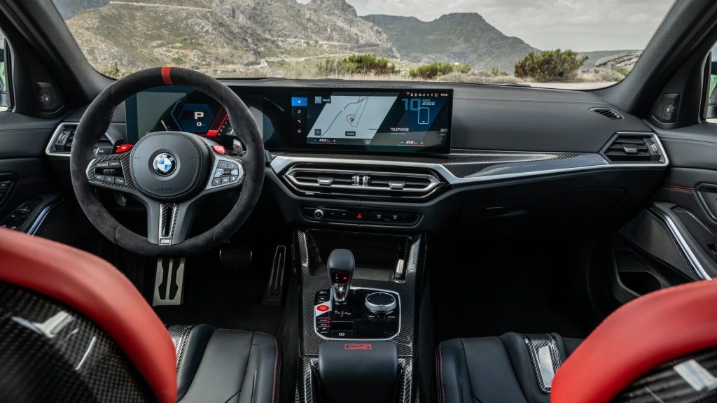 BMW M3 CS interior