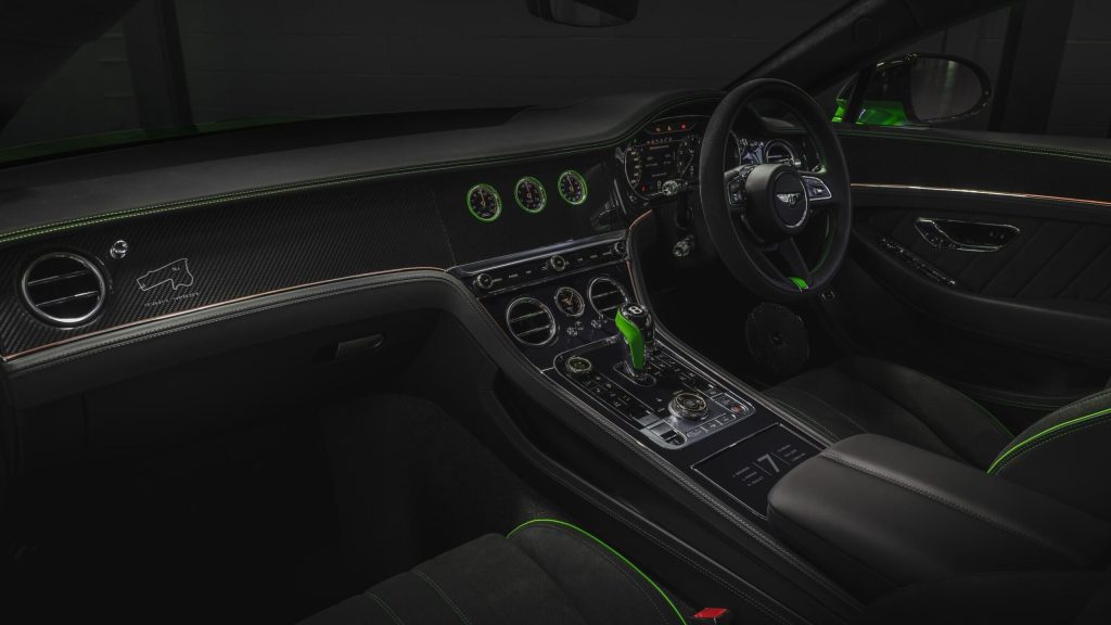 Bentley Continental GT S Bathurst 12 Hour edition interior