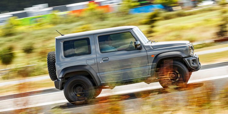 Suzuki Jimny driving