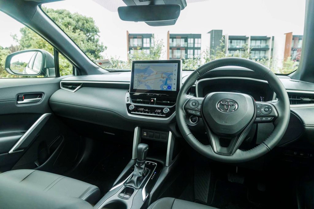 Toyota Corolla Cross GXL Hybrid interior