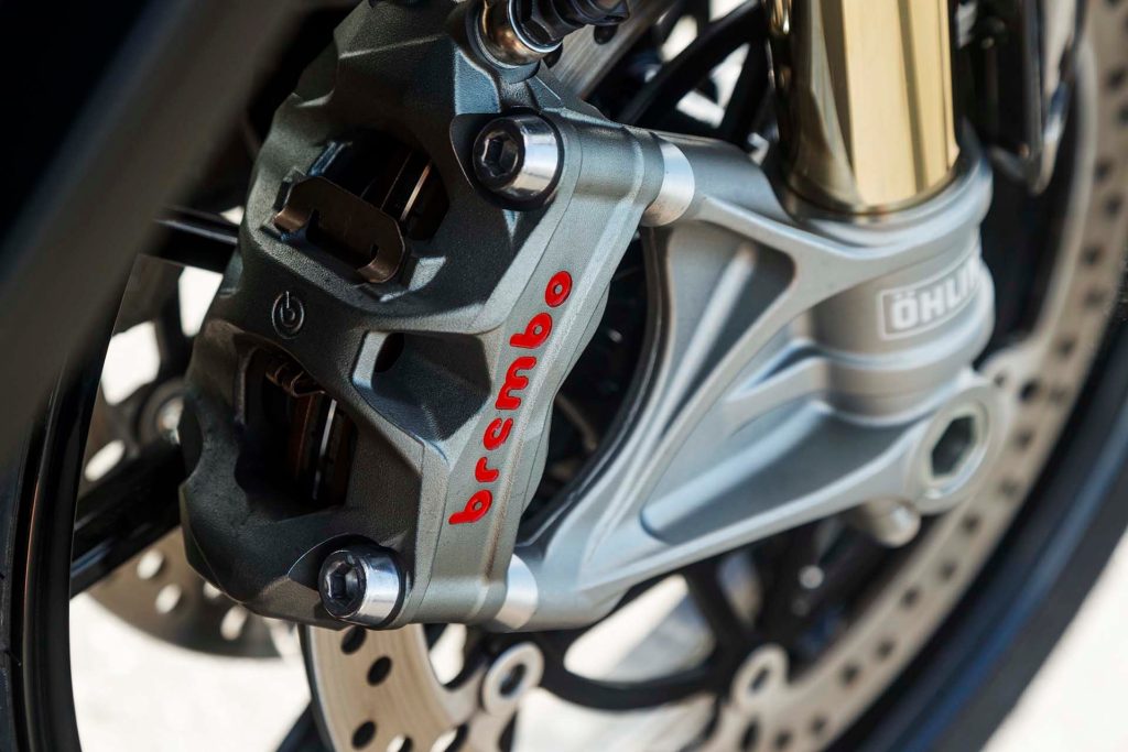 Triumph Speed Triple RR brakes