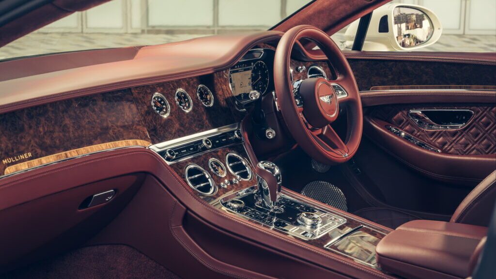 Bentley Continental GT Azure interior