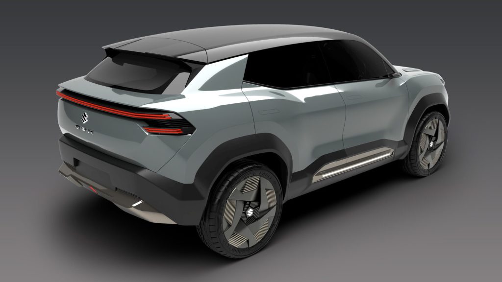 Suzuki eVX Concept rear three quarter view