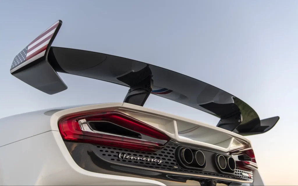 Hennessey Venom F5 Revolution rear wing