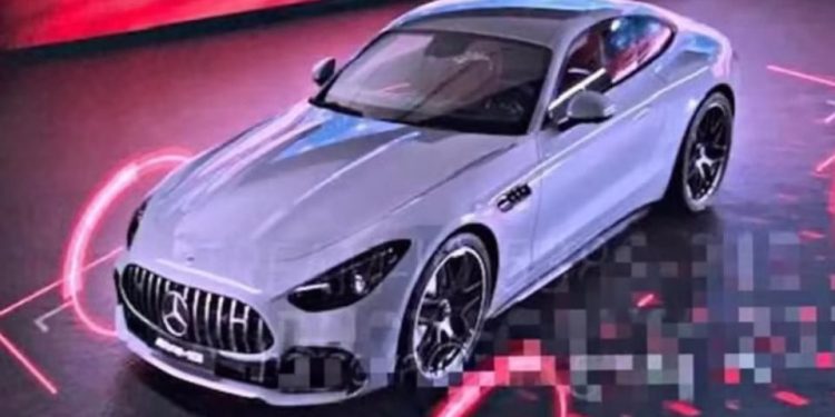 Next-generation Mercedes-AMG GT leaked image