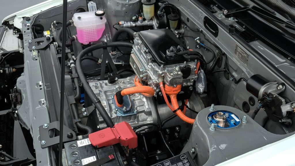 Toyota Corolla AE86 Levin BEV Concept electric motor