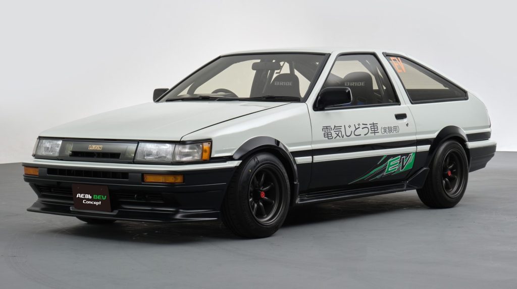 Toyota Corolla AE86 Levin BEV Concept