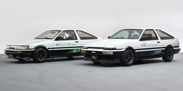 Toyota Corolla AE86 Levin and Trueno carbon neutral concepts