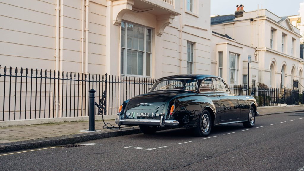 1961 Bentley S2 Continental EV charging