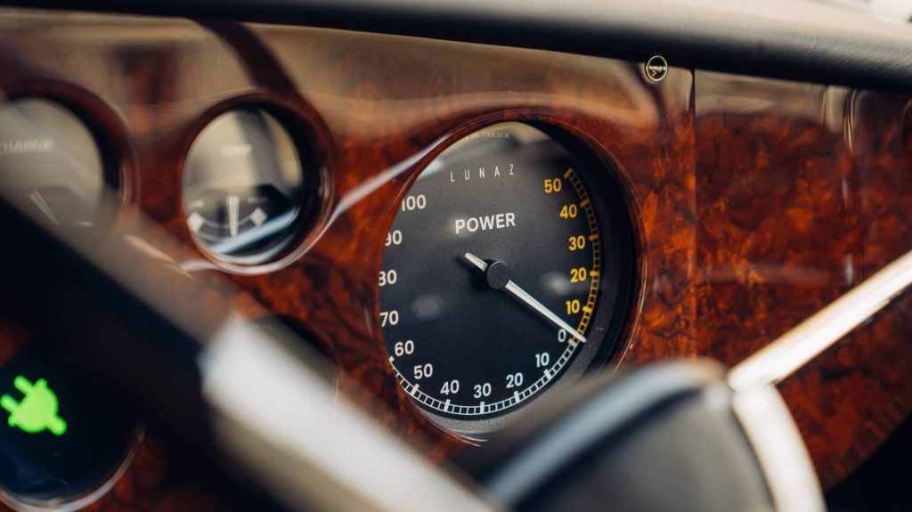 1961 Bentley S2 Continental EV dashboard close up