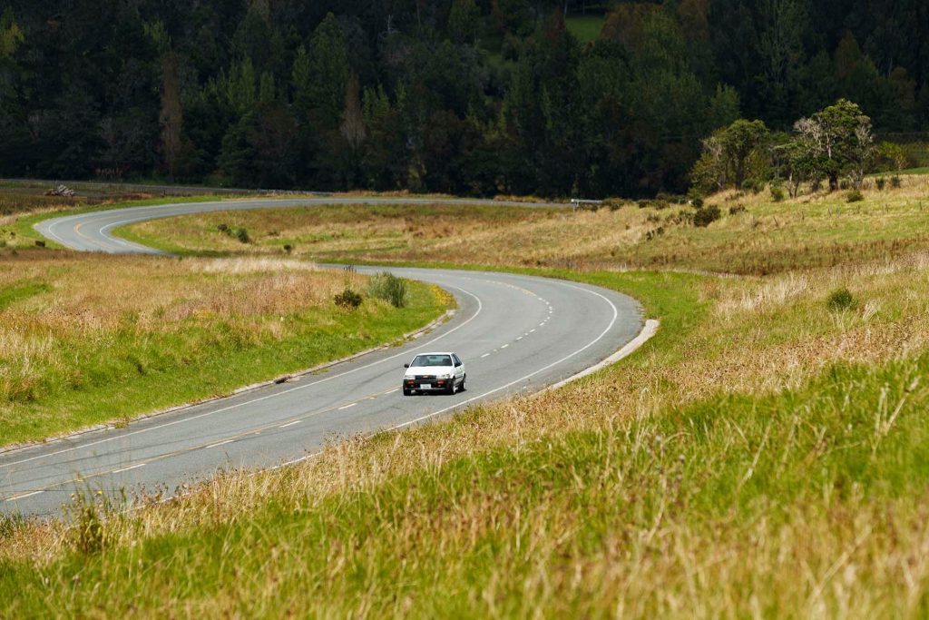 Toyota Corolla Levin GT scenery