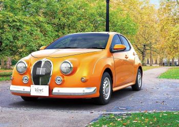 Mitsuoka Viewt front three quarter view