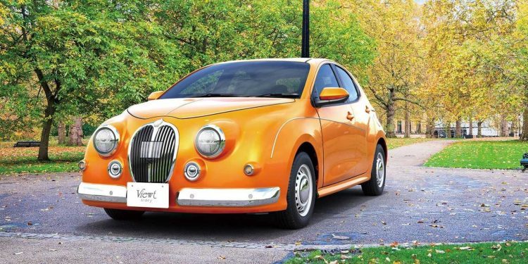 Mitsuoka Viewt front three quarter view