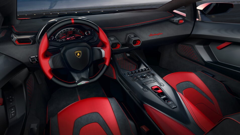 Lamborghini Invencible interior
