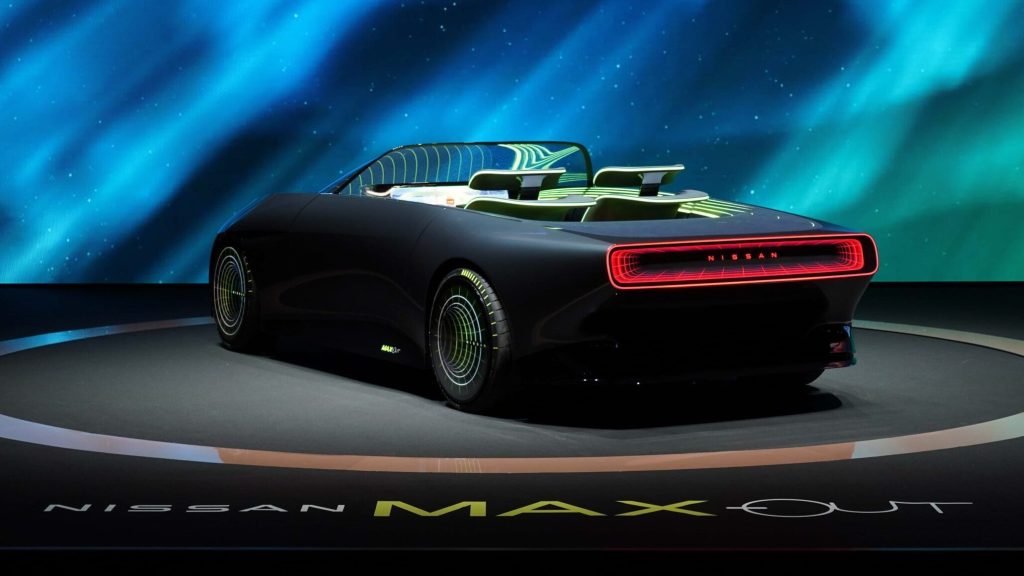 Nissan Max-Out concept rear three quarter view