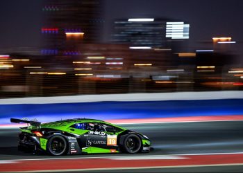 Brendon Leitch racing Lamborghini Huracan GT3