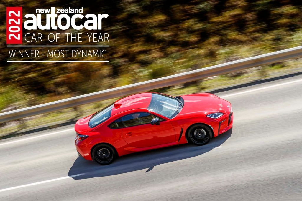 Toyota GR86 - Most Dynamic Car of the Year