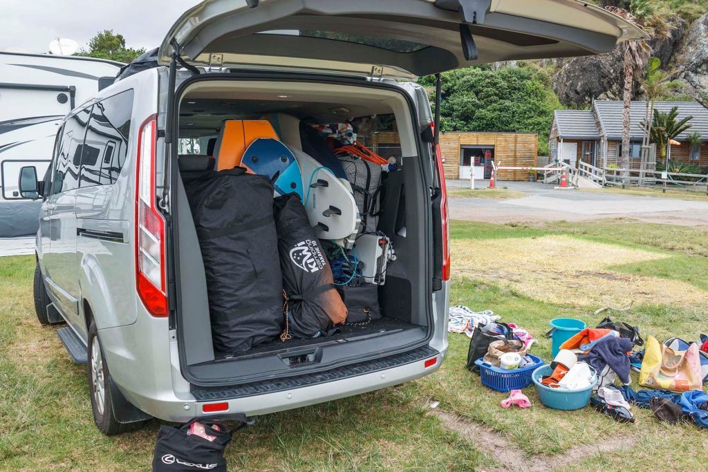 Ford Transit Tourneo PHEV load space