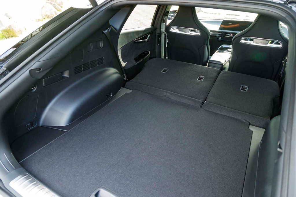 Kia EV6 GT cargo space