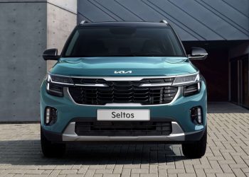 Updated Kia Seltos front view