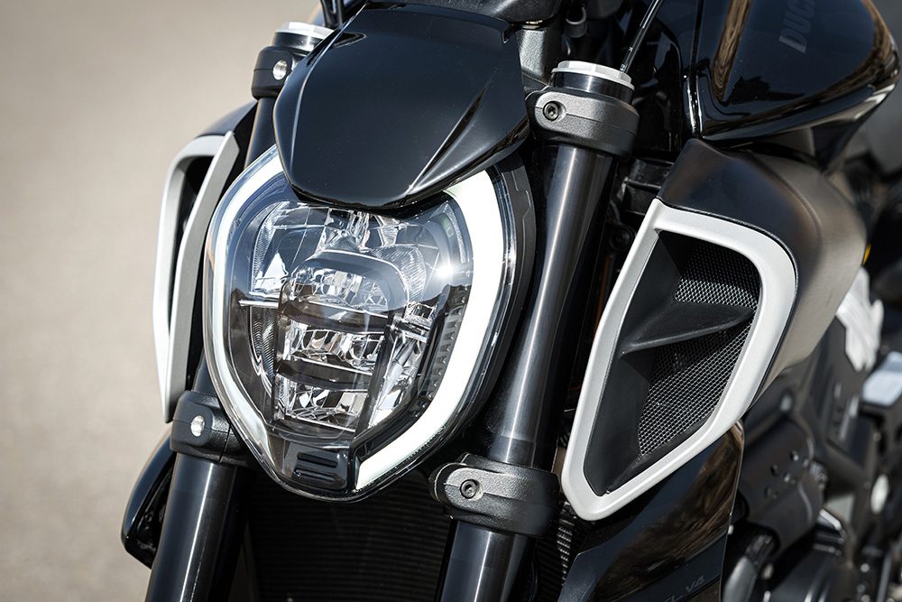 Ducati Diavel headlight