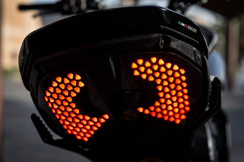 Ducati Diavel tail lights