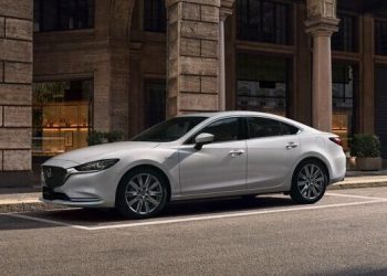 Mazda6 20th Anniversary Edition sedan front three quarter view