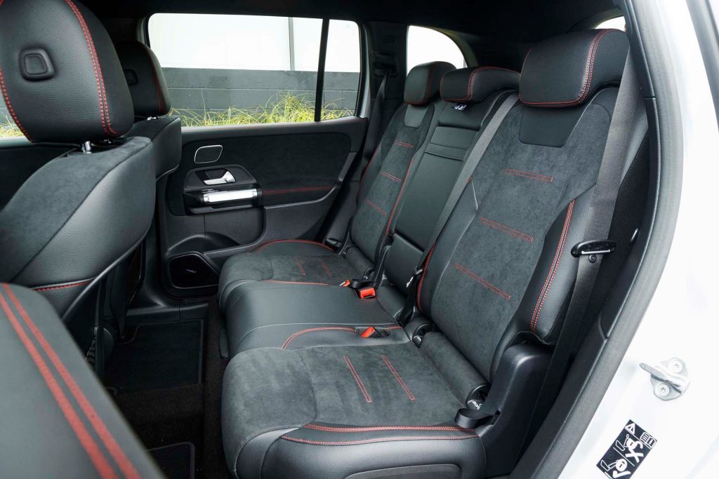 Mercedes-Benz EQB 350 4Matic back seat